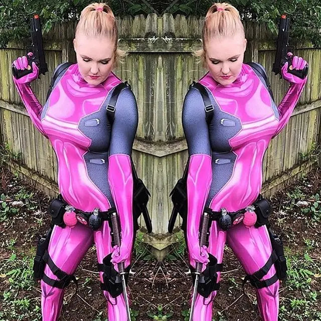 Lady Deadpool Cosplay Costume