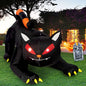 Halloween Inflatable 1.8m Black Cat Toy