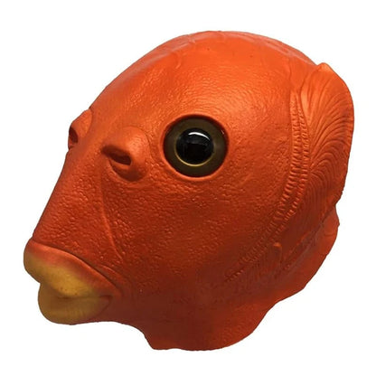 Cospaly Green Fish headed Monster Mask
