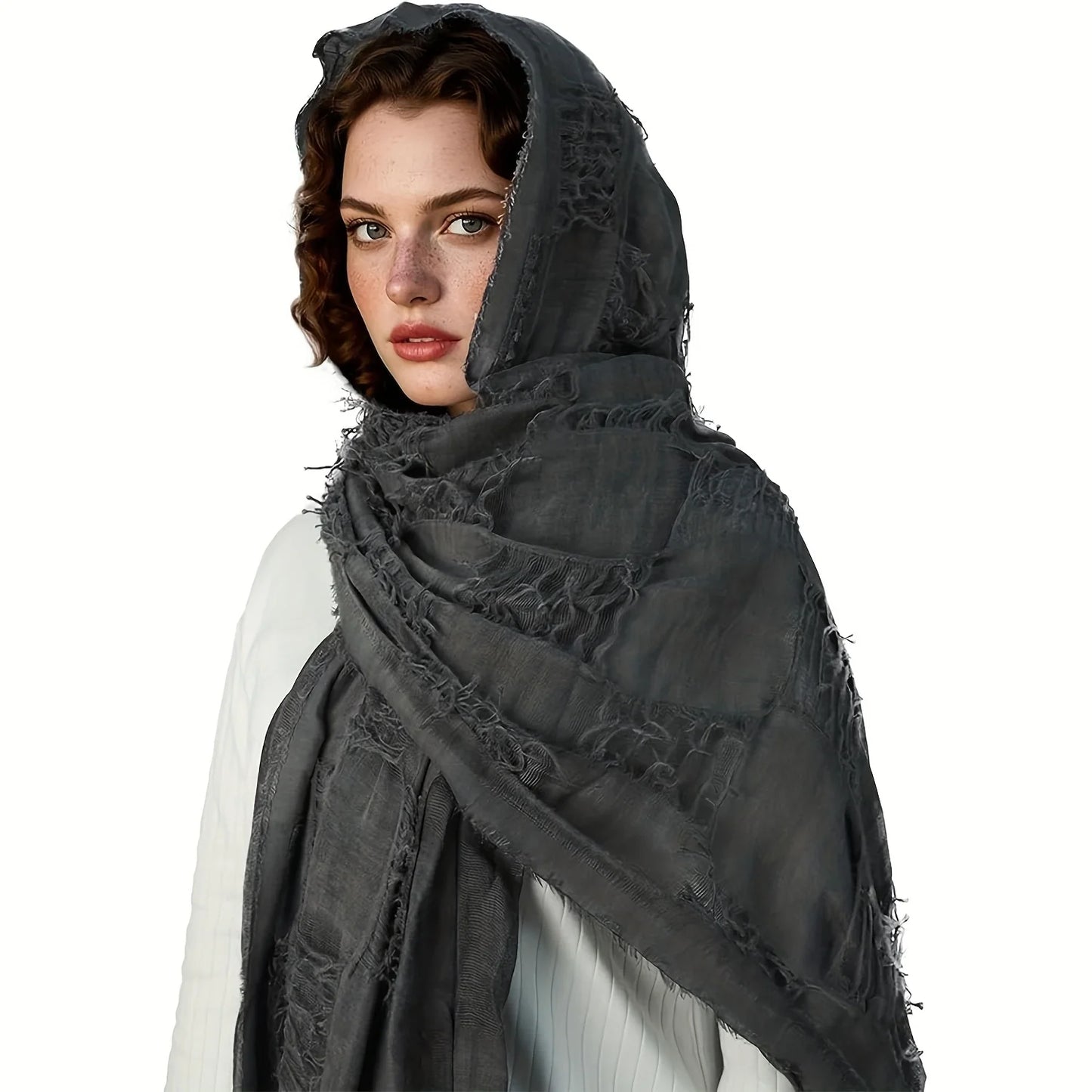 Medieval Renaissance Cloak Cape with Viking Brooch