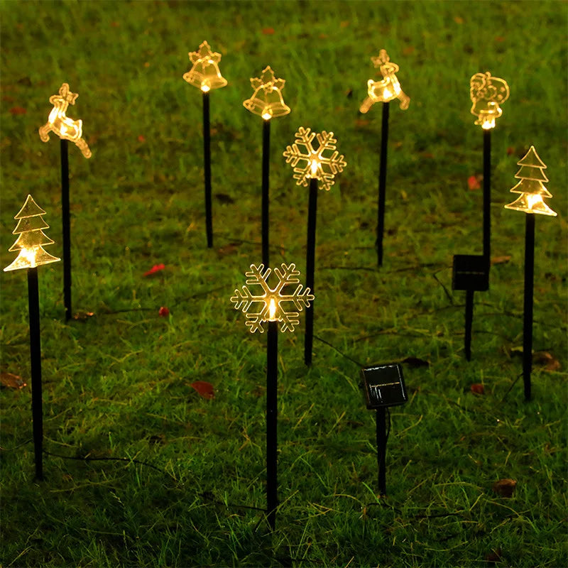 Solar Energy Five-Pointed Star Lights