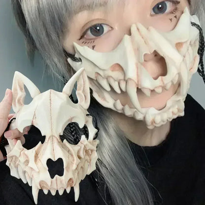 Anime Half Face Mask