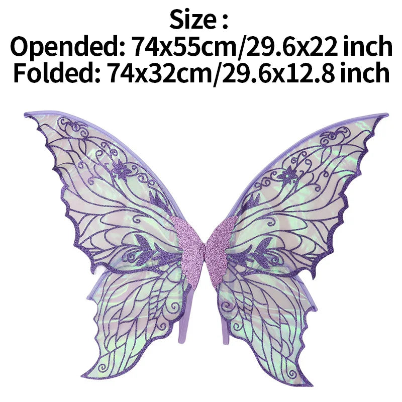 Princess Butterfly Wings Costume Prop For Kids And Adult - Festivewarehouse™