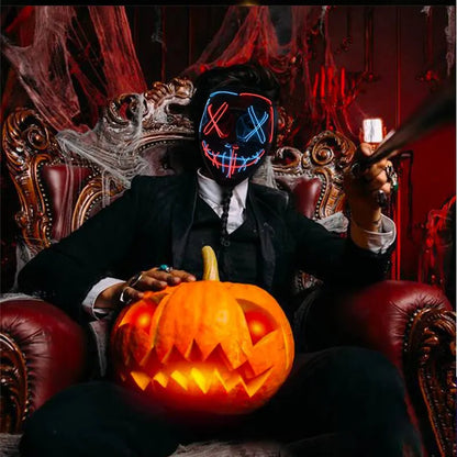 LED Dual Color Glowing Masks