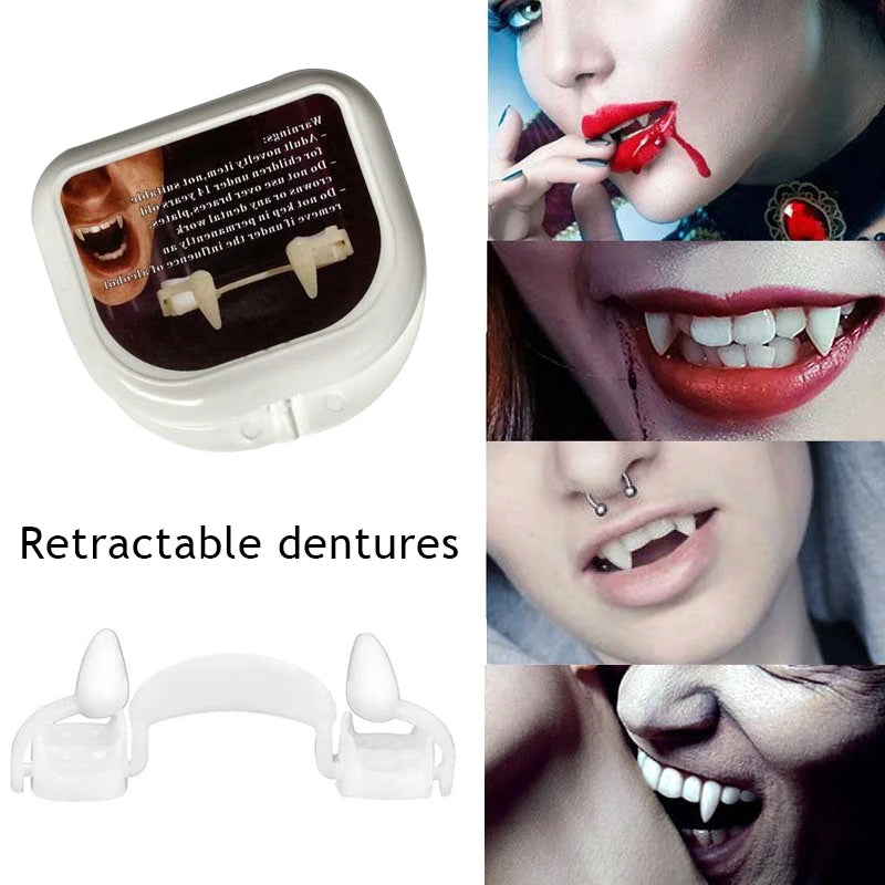 Retractable Vampire Teeth