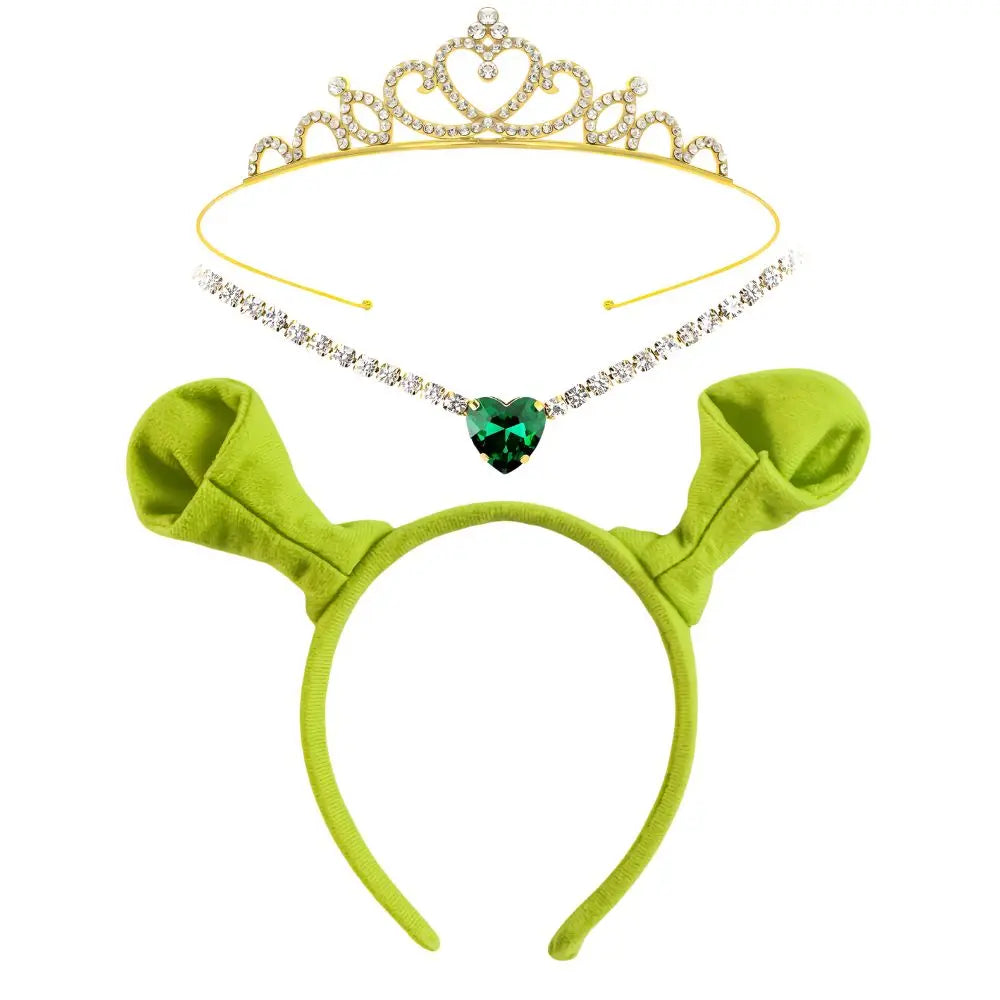 Fiona Cosplay Crown Headband With Ear Costume
