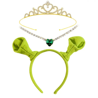 Fiona Cosplay Crown Headband With Ear Costume