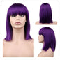 Anime Ennui Short Purple Wig