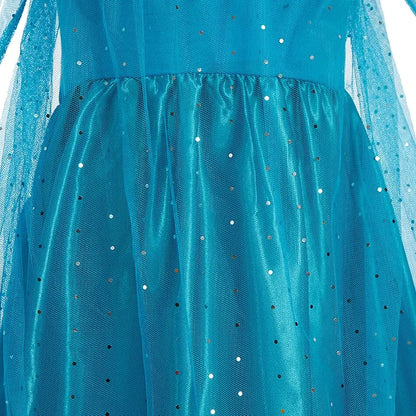 Halloween Elsa Dress for Girls Children Party