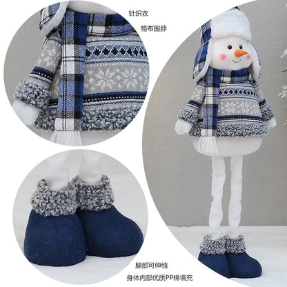 Large Christmas Snowman Dolls Decortion