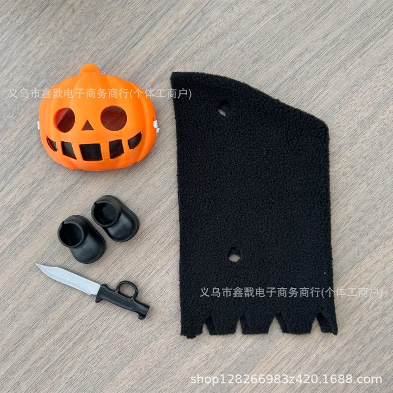 For/Cloth Labubu Doll Diy Terror Mask