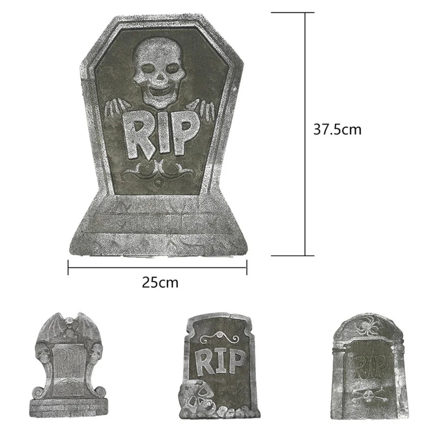 1pcs Halloween Foam RIP Graveyard