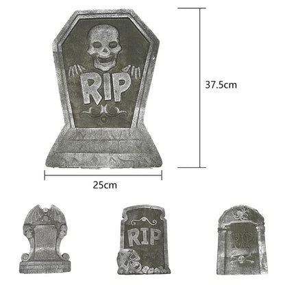 1pcs Halloween Foam RIP Graveyard