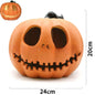 Jack-o Lantern Ghost Face Pumpkin Light