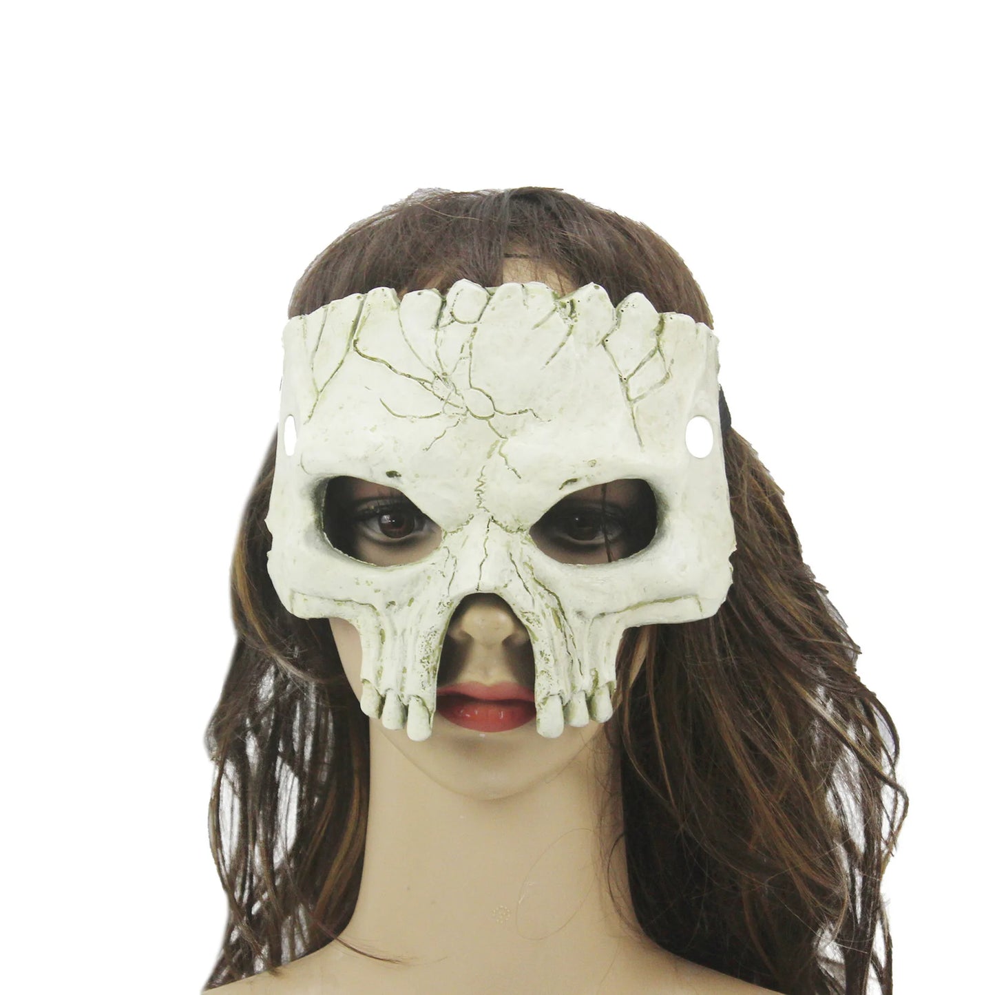 Realistic 3D Skeleton Half Mask