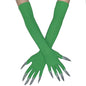 Cool Halloween gloves Green Ghost claws