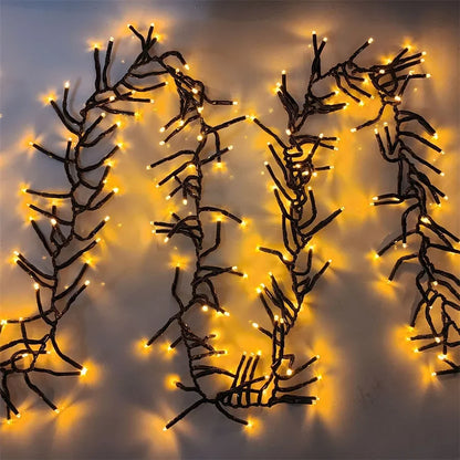 30M 2000 LED Cluster Christmas String Lights