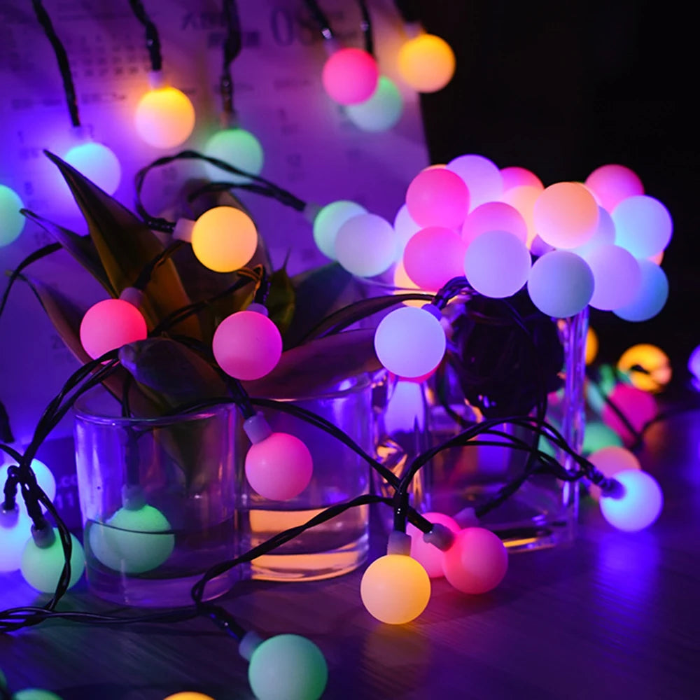 Solar Powered Outdoor String Light - Street Garland