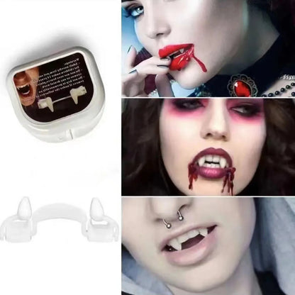 Vampire Zombie Teeth Makeup