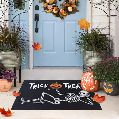 Trick Or Treat Halloween Welcome Door Mat - Festivewarehouse™