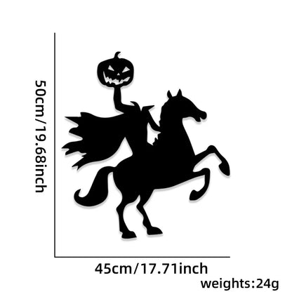 Halloween decoration room door stickers