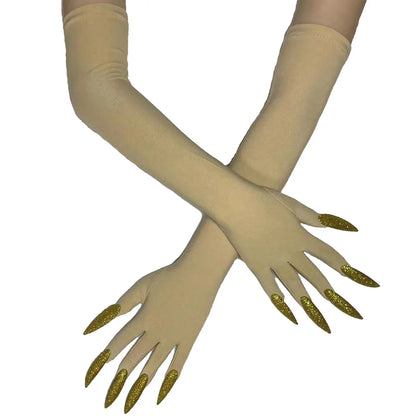 Cool Halloween gloves Green Ghost claws