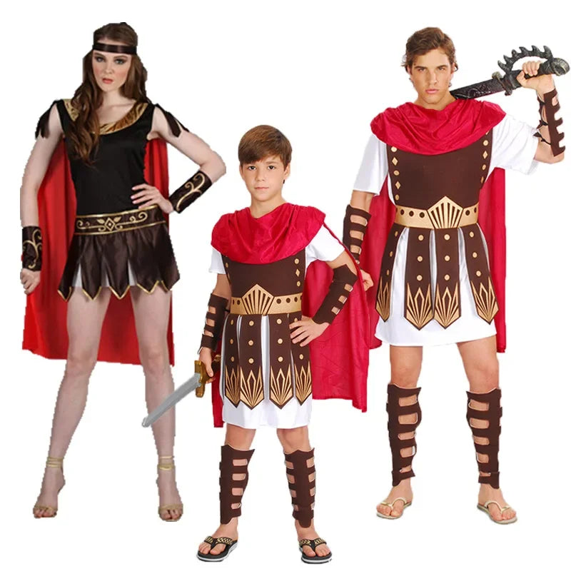 Roman warriors Caesar Costu gladiators Spartan warriors