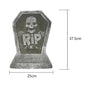 1pcs Halloween Foam RIP Graveyard