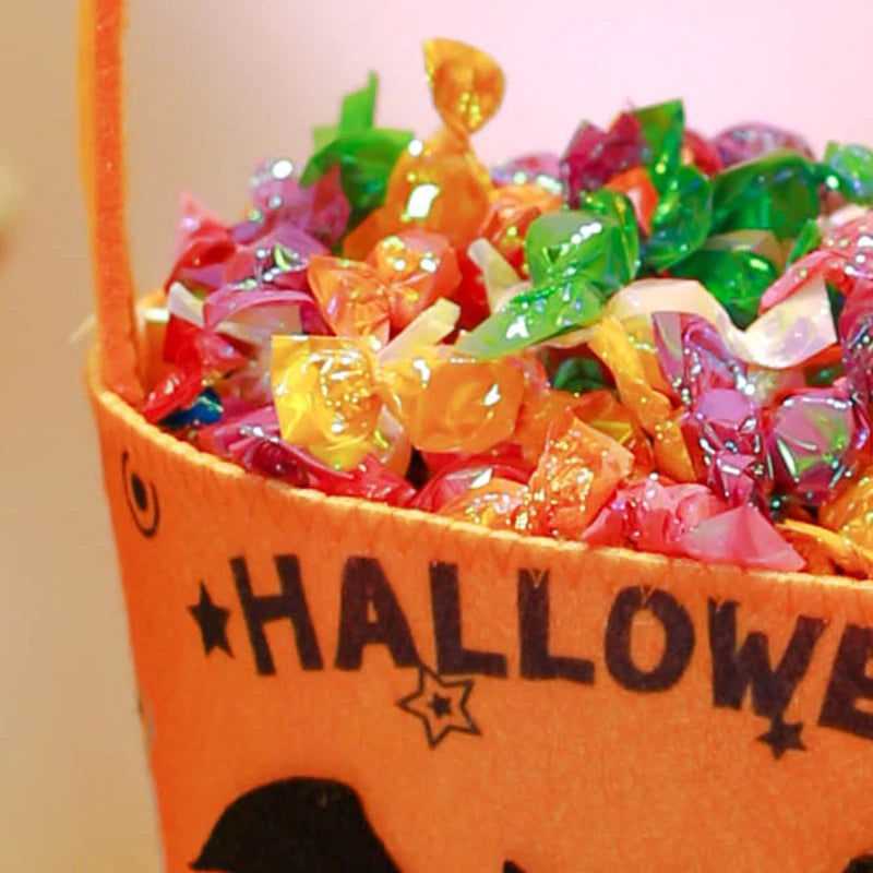 Halloween Theme Candy Bucket Bag