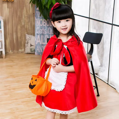 Girl Little Red Riding Hood Costume
