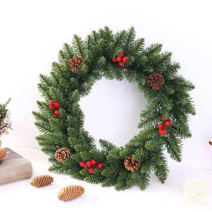 Christmas Wreath - Elegant Seasonal Decor - Decorative Wreath for Home & Holiday