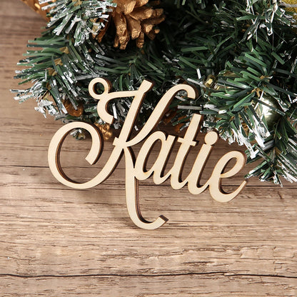 Christmas Stocking Name Tags