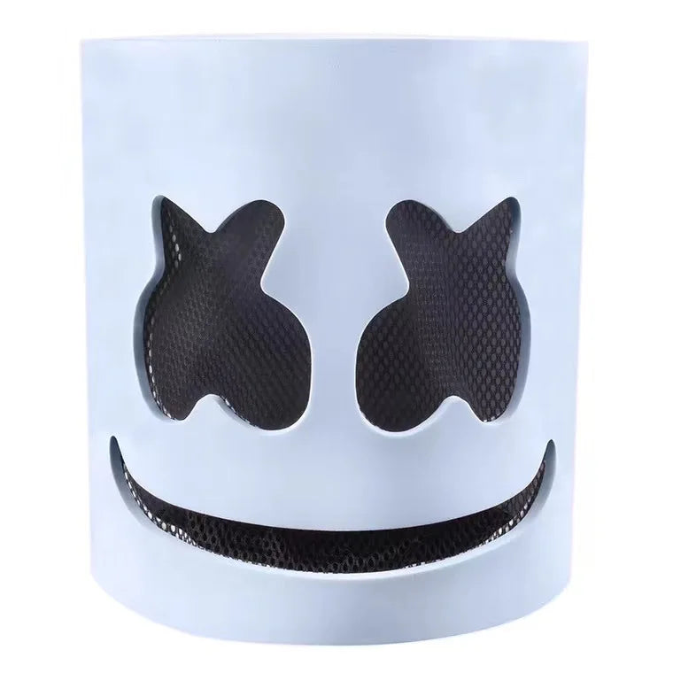LED DJ Mask Lifelike Marshmello Mask