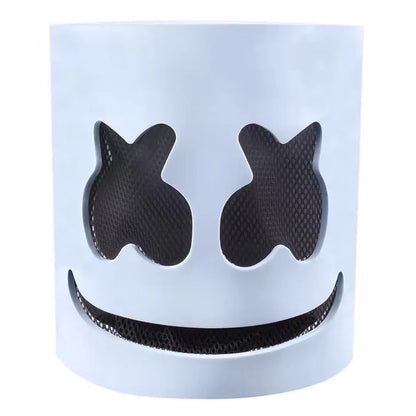 LED DJ Mask Lifelike Marshmello Mask