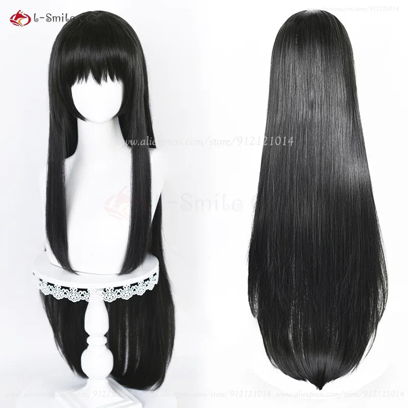 Anime Wigs Akemi Homura Cosplay Wig 90cm