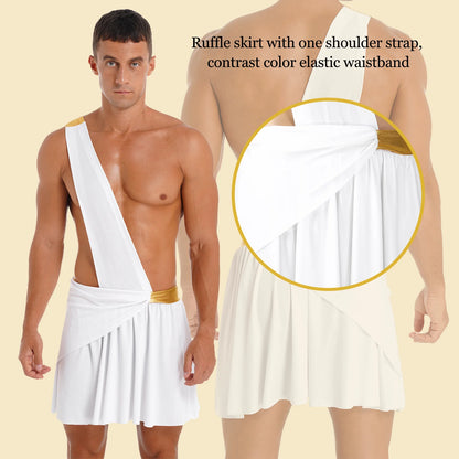 Men's  Ancient Greek God Halloween Party
