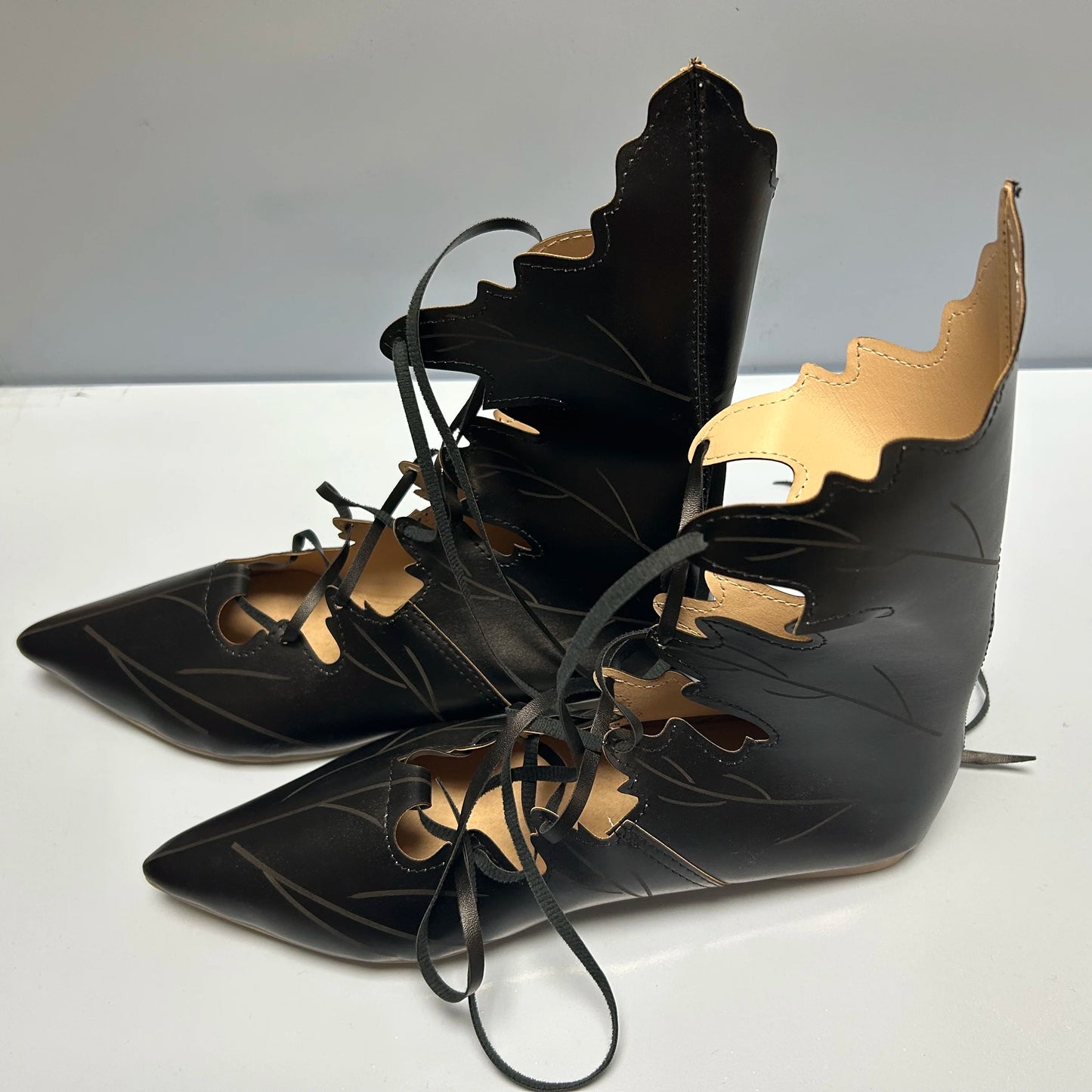 Medieval Gothic Retro Elf Witch Boots
