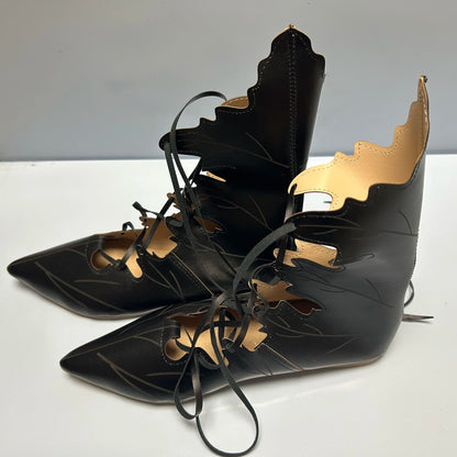 Medieval Gothic Retro Elf Witch Boots