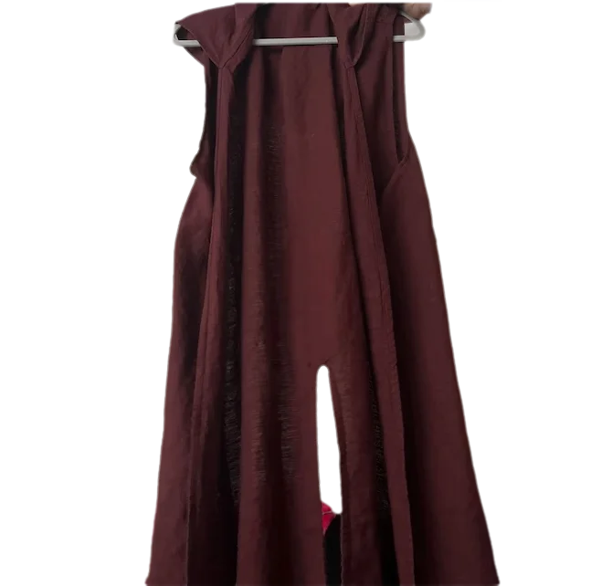 Open-Front Surcoat - Linen Medieval Overgarment Vikings Costume