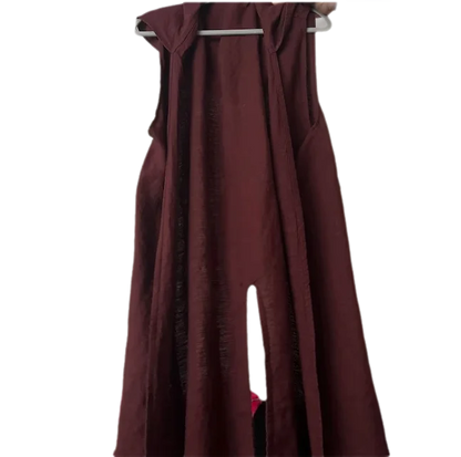 Open-Front Surcoat - Linen Medieval Overgarment Vikings Costume