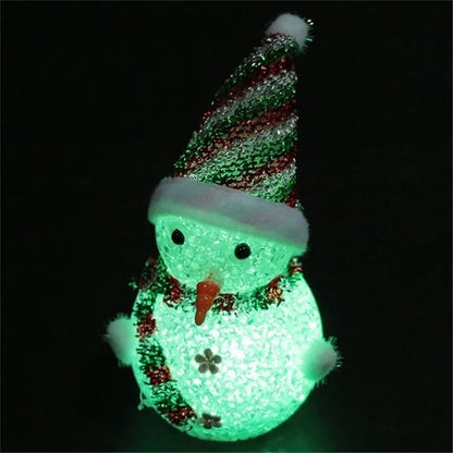 New Xmas Snowman Santa Claus Gift LED