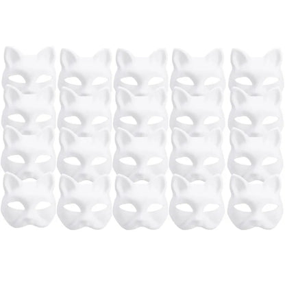 1-20pcs Japanese Mask Paper Blank Mask