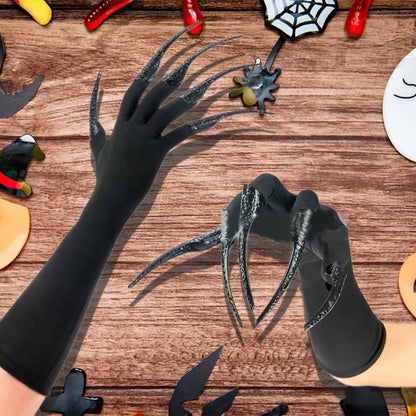 Scary Long Nails Gloves Cosplay Party Costume