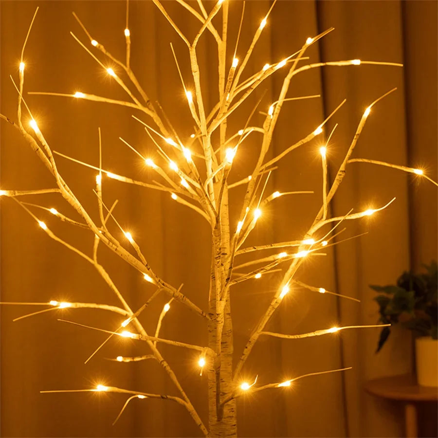 1.8M Lighted Birch Tree