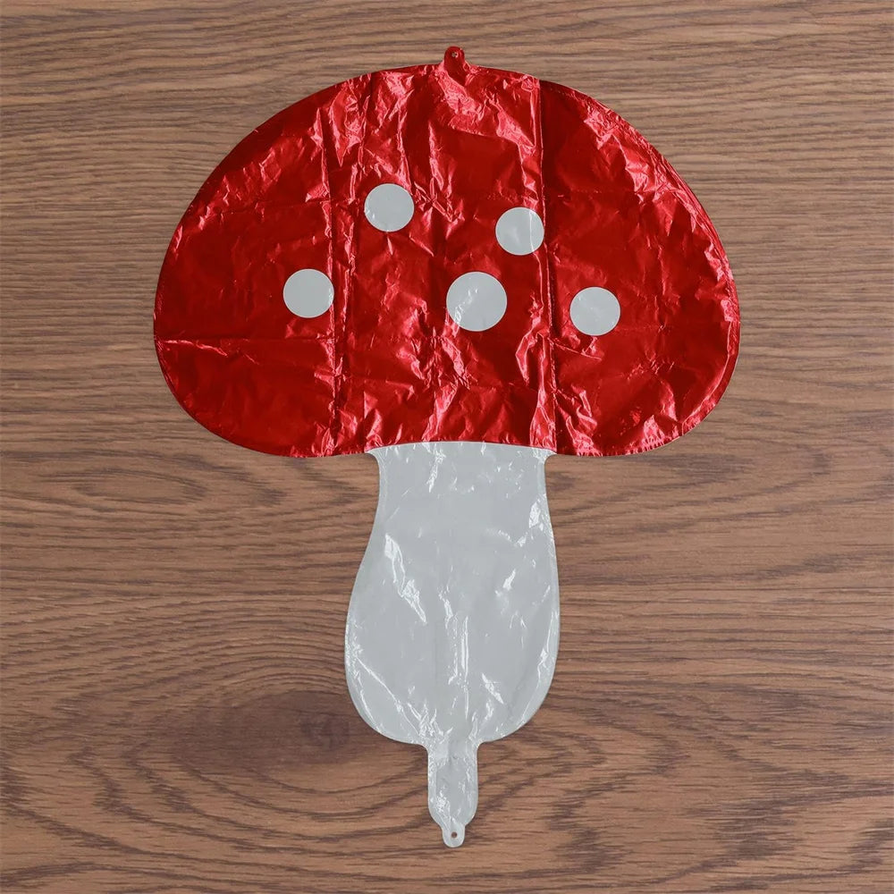 Red Mushroom Foil Balloons