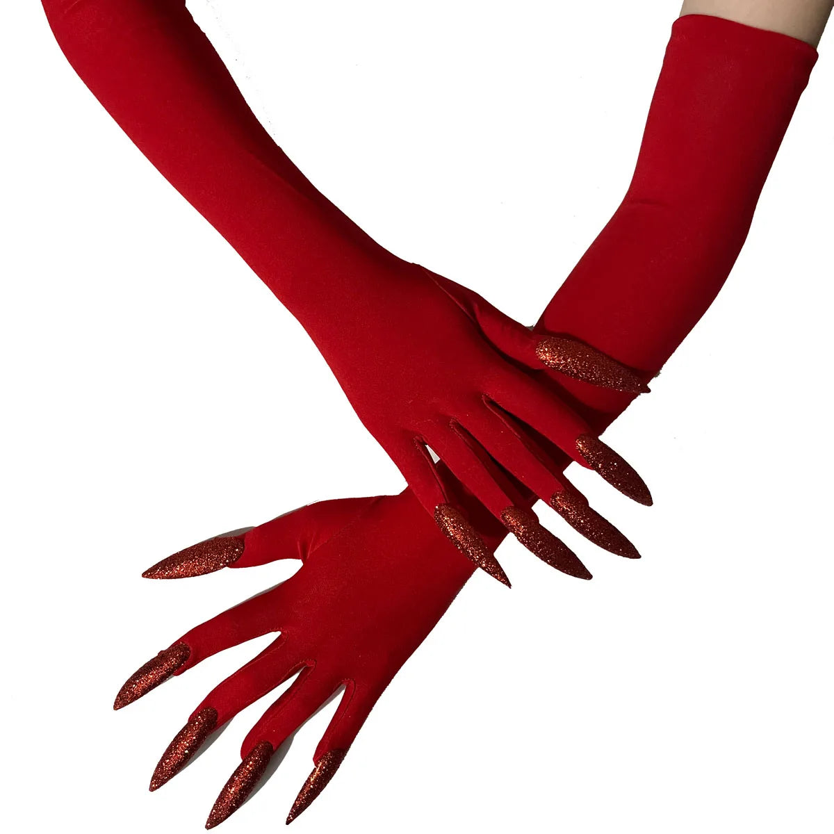 Cool Halloween gloves Green Ghost claws