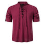 Mens Pirate Shirt Viking Retro Renaissance