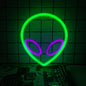 Halloween Bat Spirit LED Neon Wall Decor - USB or Battery Powered