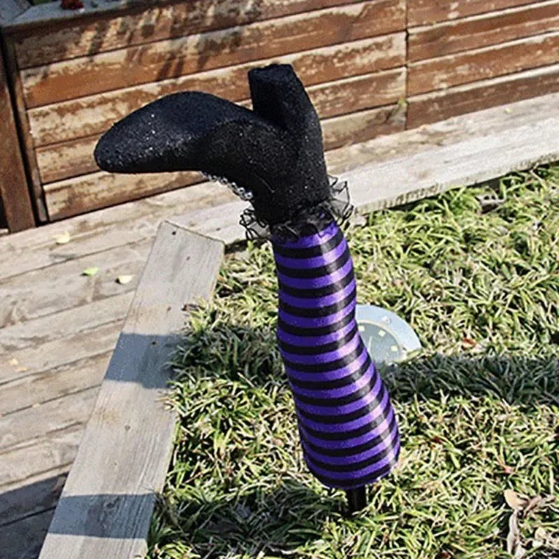 2pcs Halloween Evil Witch Legs Prosthetic