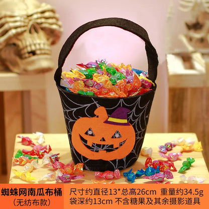 Halloween Theme Candy Bucket Bag